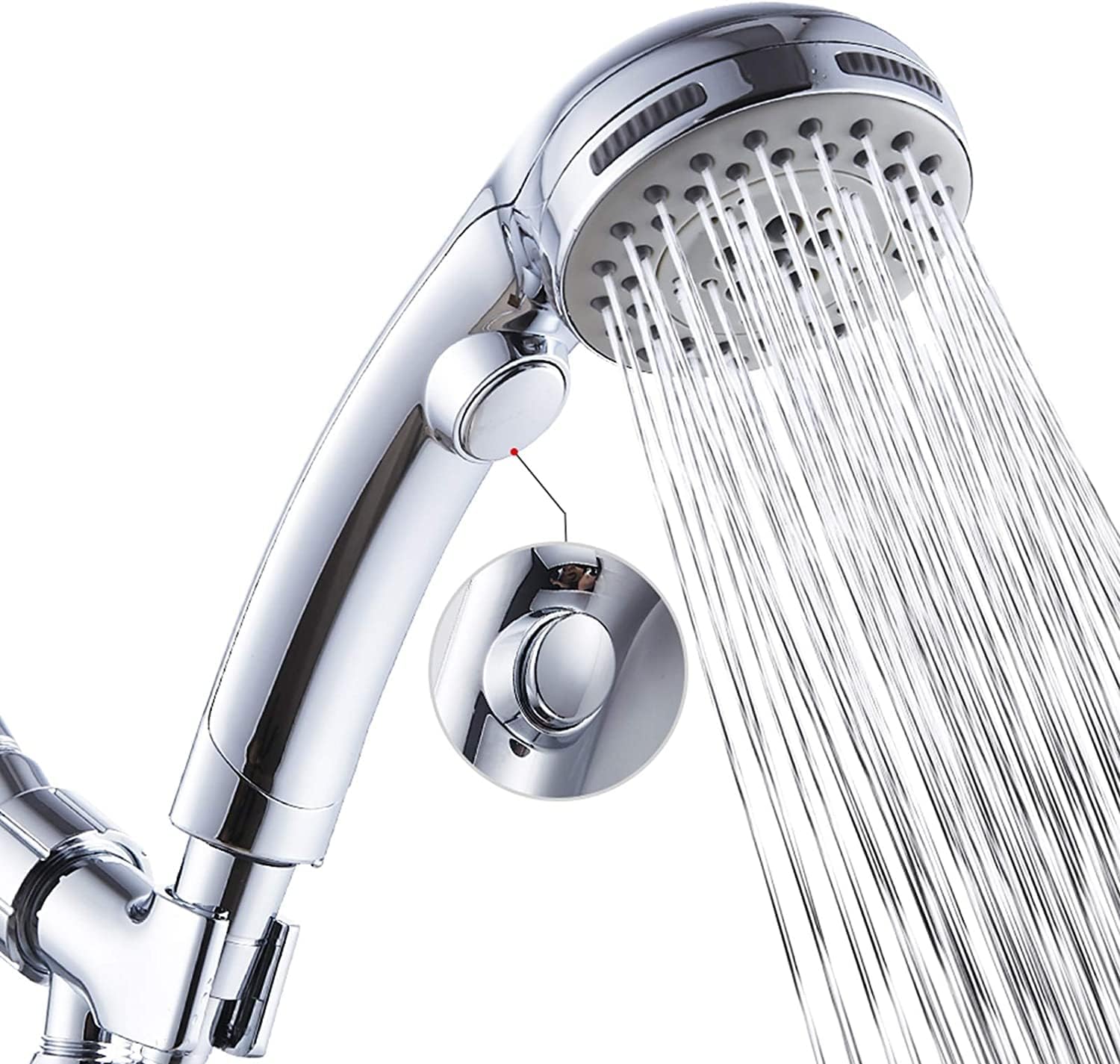 Spa & Wellness Earth City Москва Шелепиха - High Pressure Shower Head with Handheld
