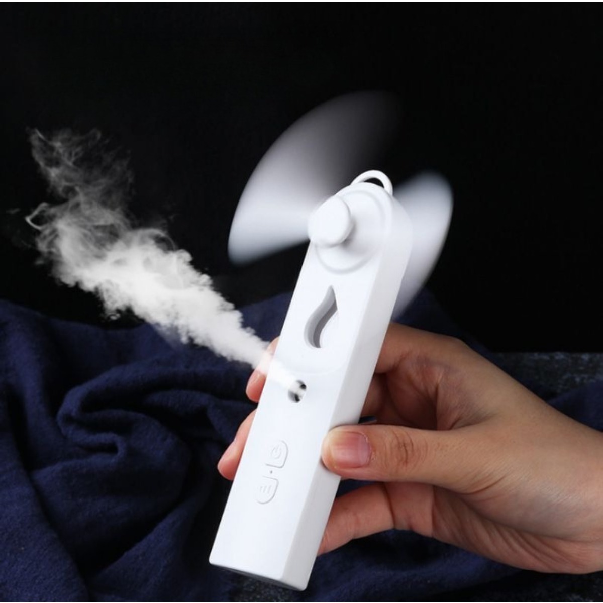 Facial Steamer Nano - Portable 2in1 Mini Fan Humidifier USB