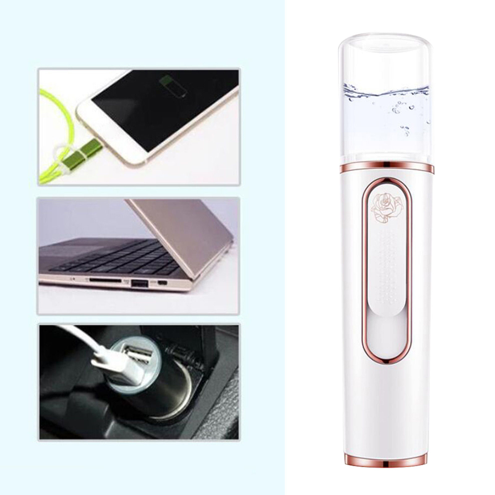Facial Steamer Nano - Mini Portable Facial Steamer ABS Material