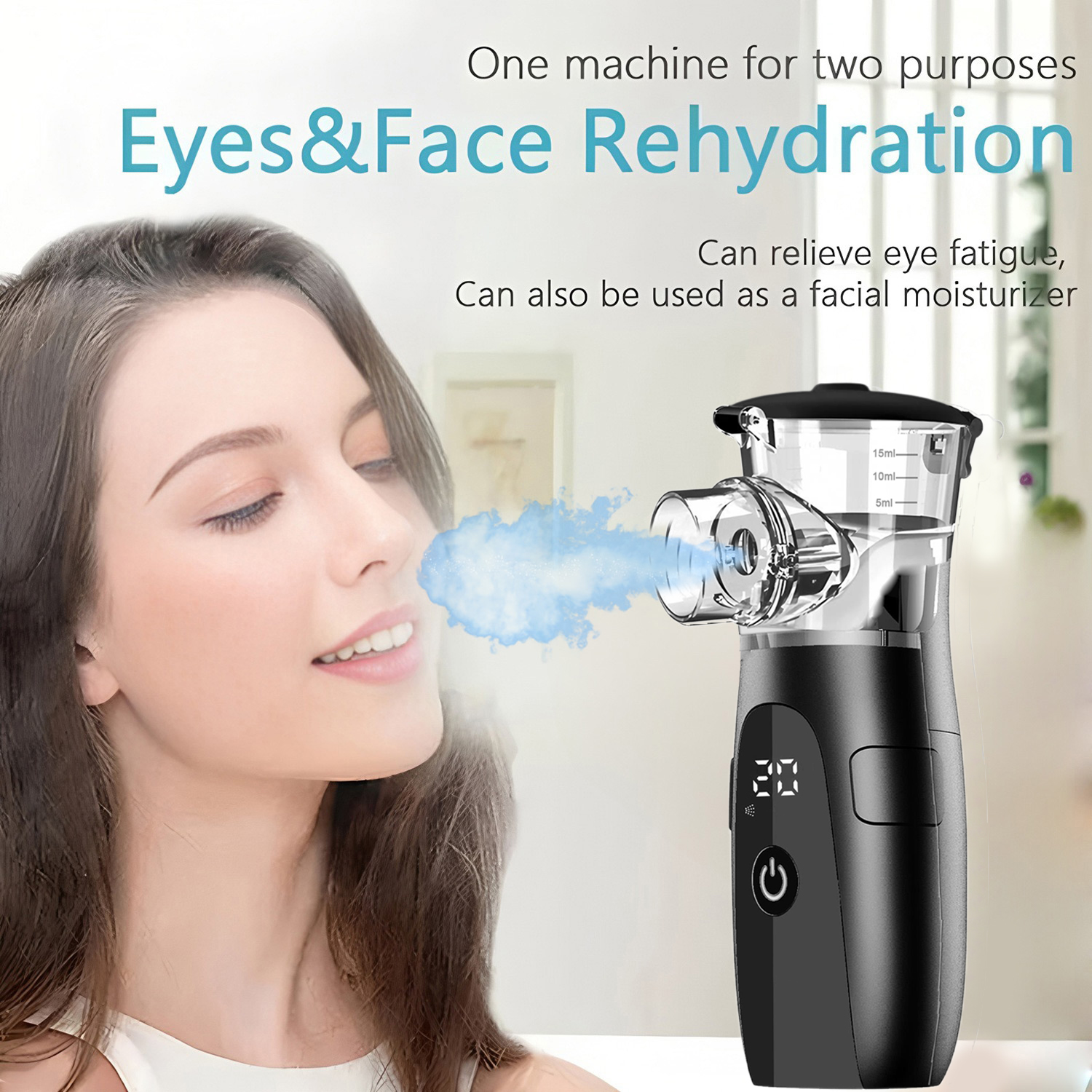 Facial Steamer Nano - Mini Portable Hydrating Beauty Spray -