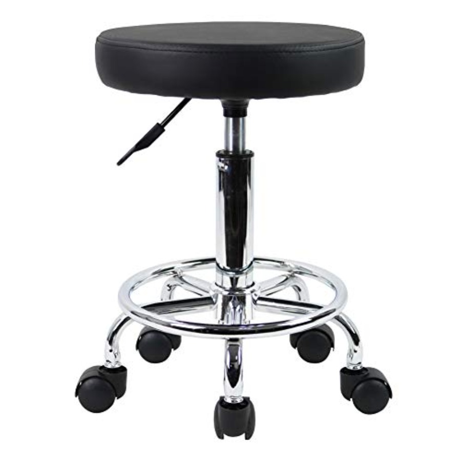 Spa & Wellness Earth City Москва Шелепиха - PU Leather Round Rolling Stool with