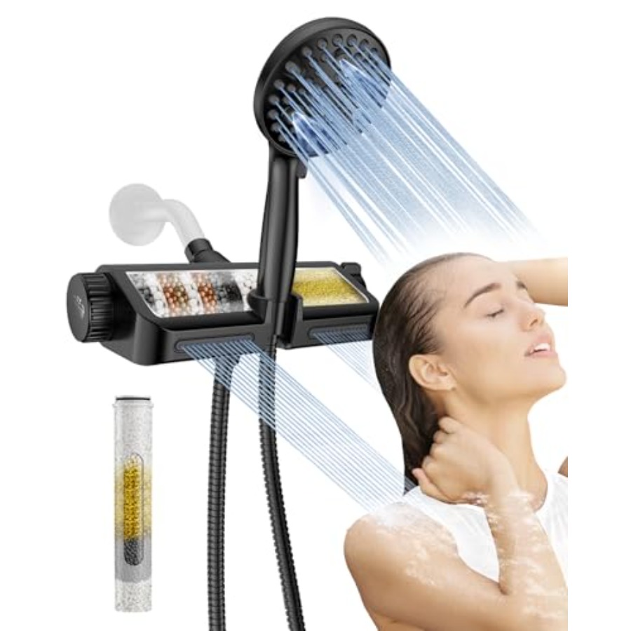 Spa & Wellness Earth City Москва Шелепиха - Filtered Shower Head with Handheld Combo