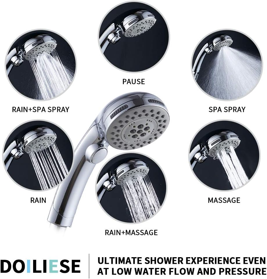 High Pressure Shower Head with – Spa & Wellness Earth City Москва Шелепиха Bewertung und Preis