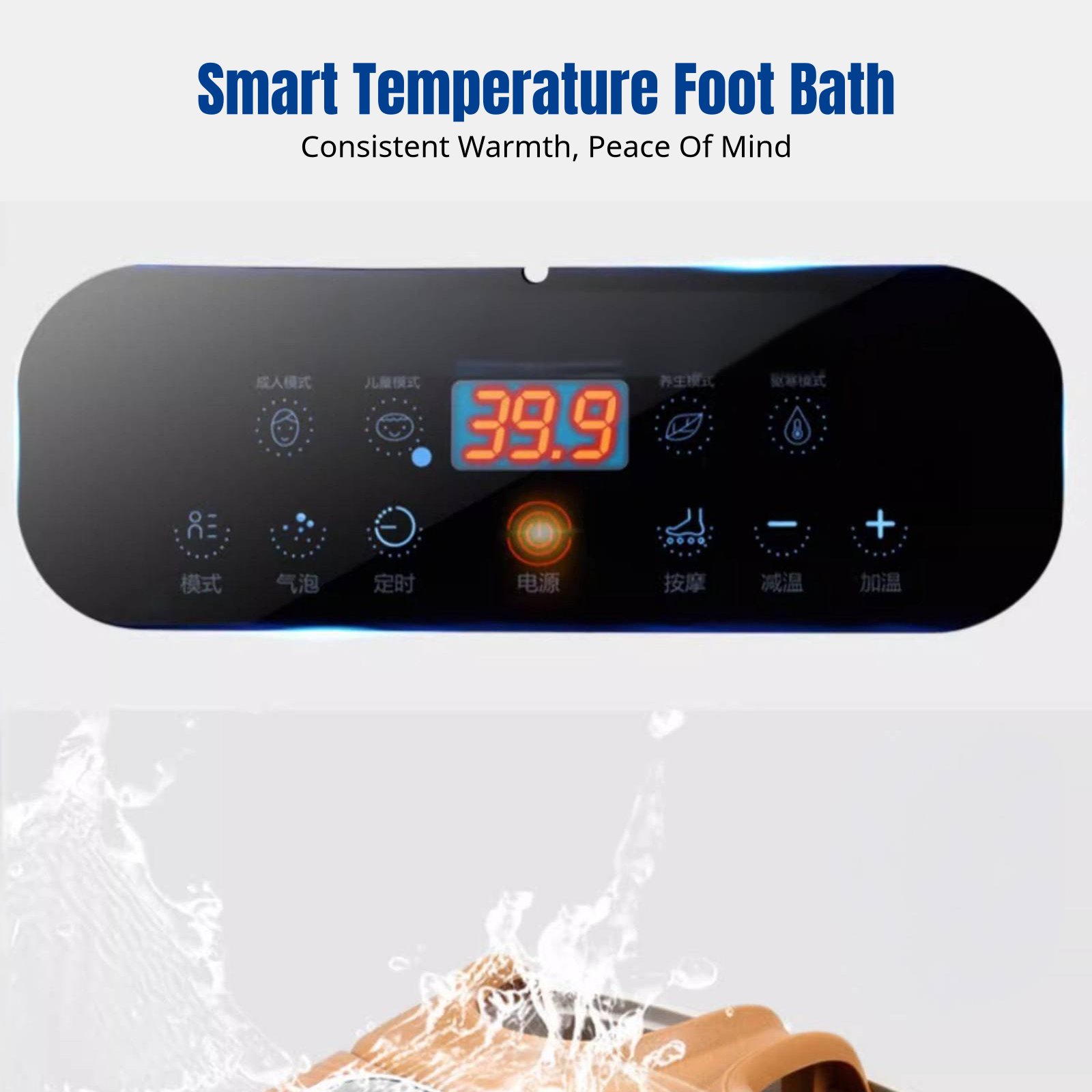 Foot Spa Bath for Two Users, E – Home Spa Wellness Bewertung und Preis