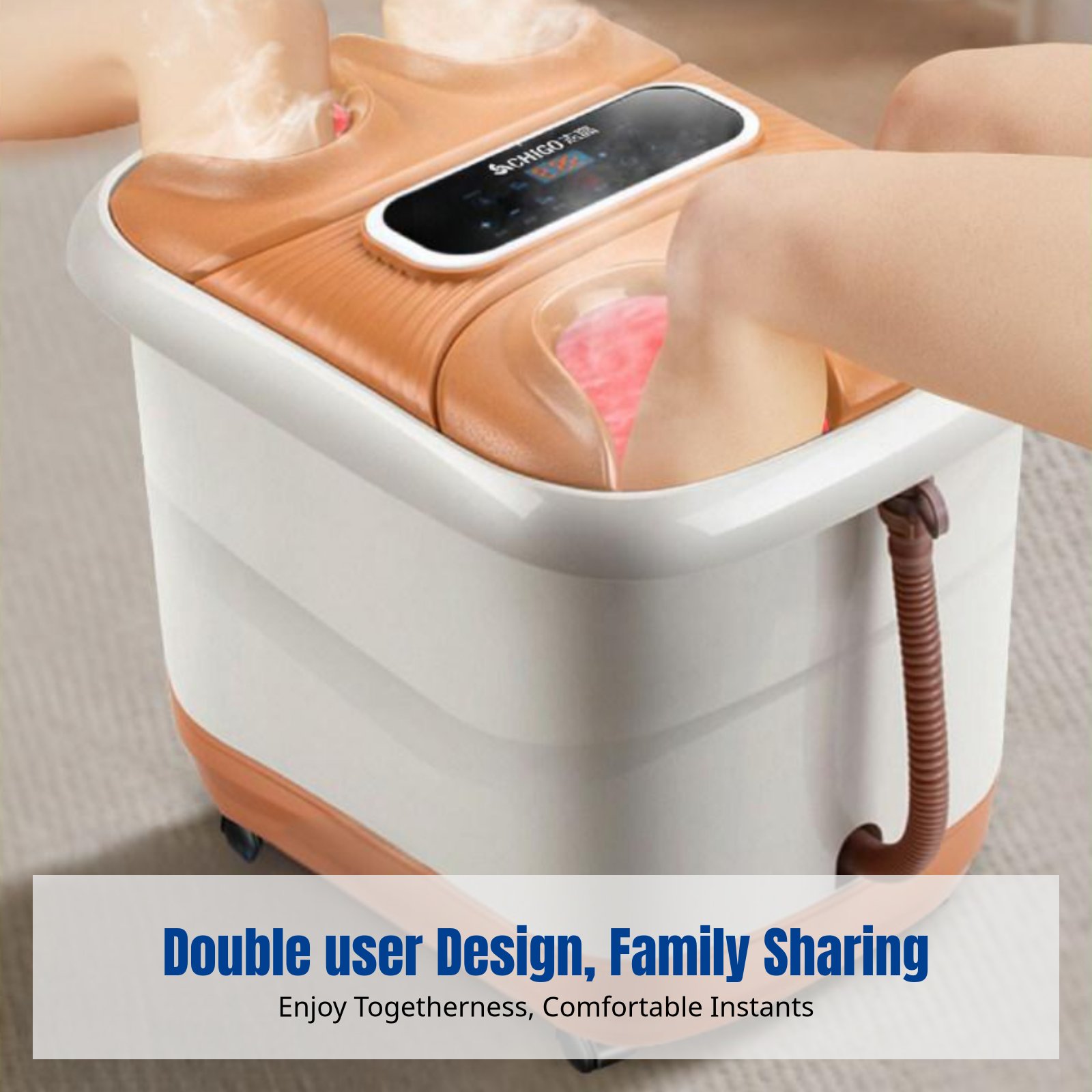 Foot Spa Bath for Two Users, E – Home Spa Wellness Bewertung und Preis