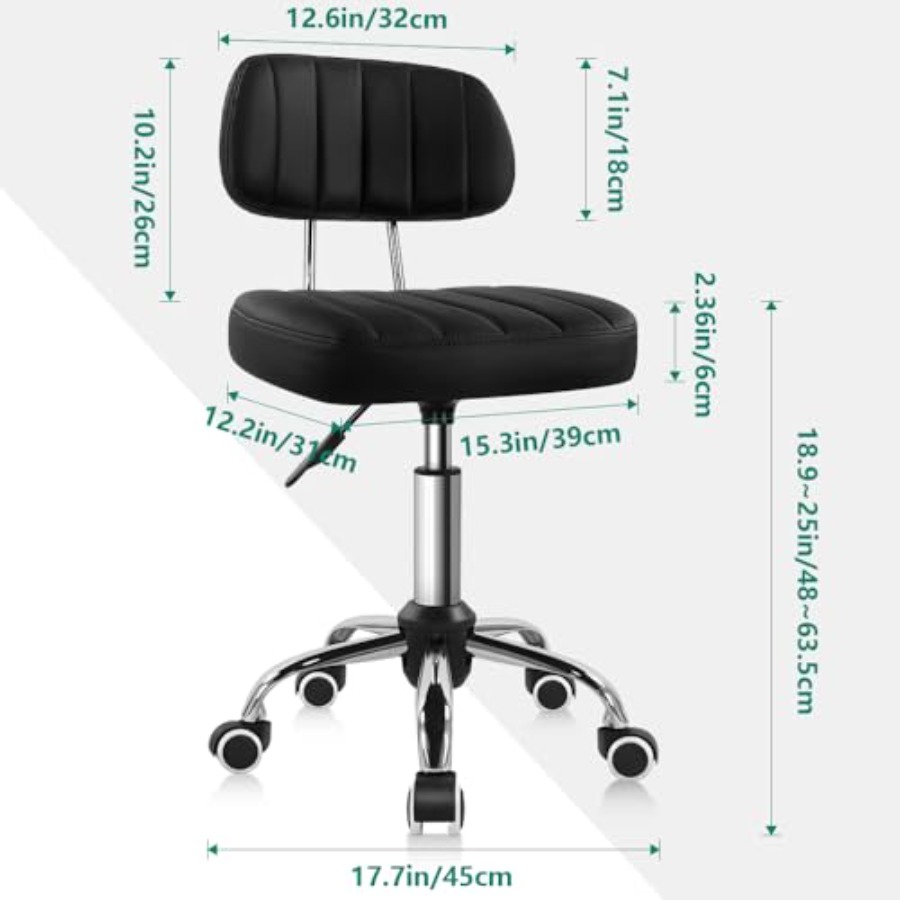 Square Swivel Stool with Wheel – Spa & Wellness Earth City Москва Шелепиха Bewertung und Preis