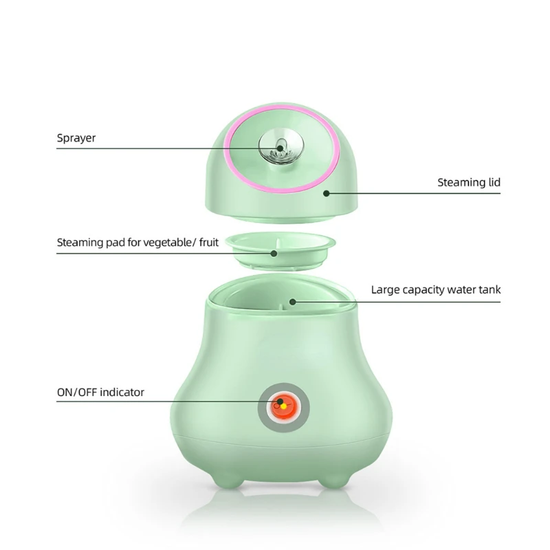 Fruit and Vegetable Facial Ste – Facial Steamer Nano Bewertung und Preis