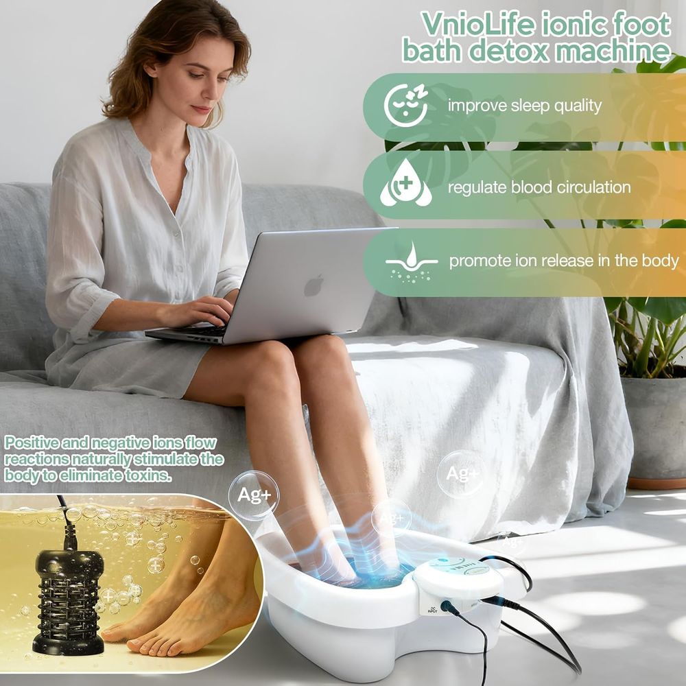 Portable Ionic Foot Spa Detox  – Home Spa Wellness Bewertung und Preis