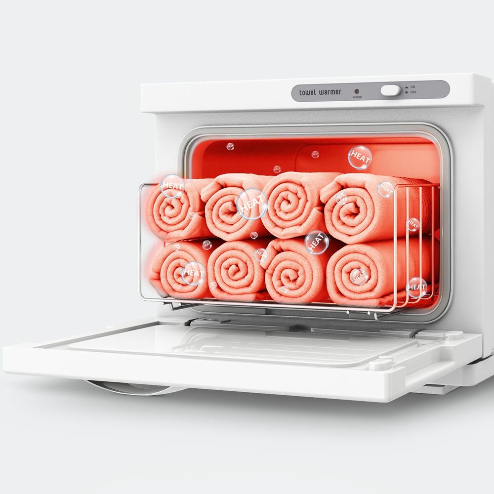 Compact 8L White Towel Warmer  – Spa & Wellness Earth City Москва Шелепиха Bewertung und Preis
