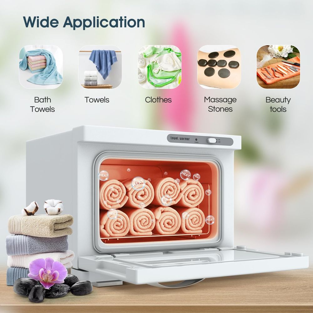 Compact 8L White Towel Warmer  – Spa & Wellness Earth City Москва Шелепиха Bewertung und Preis