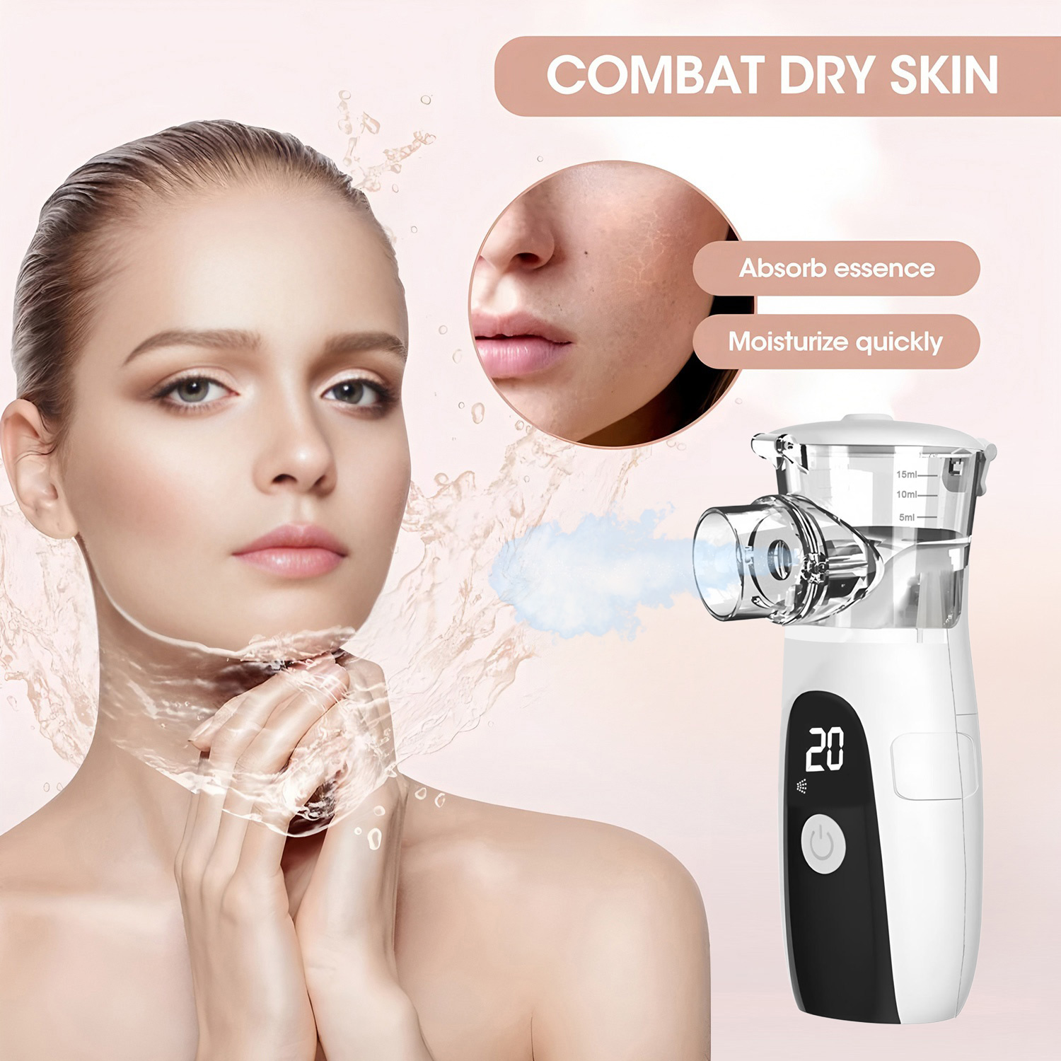 Mini Portable Hydrating Beauty – Facial Steamer Nano Bewertung und Preis