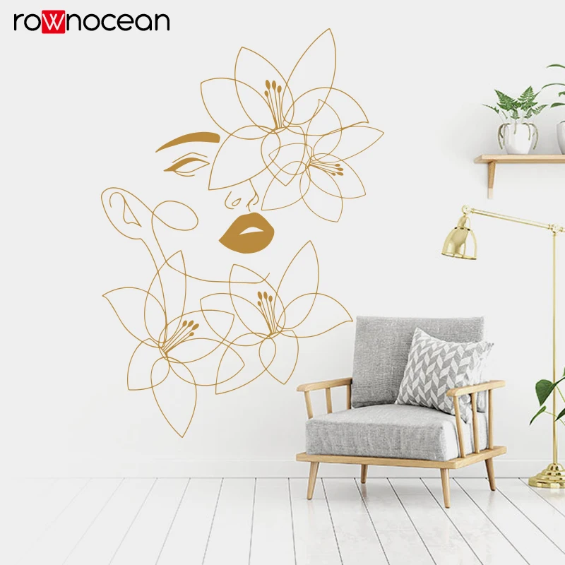 One Line Wall Decals Beauty Wa – Home Spa Wellness Bewertung und Preis