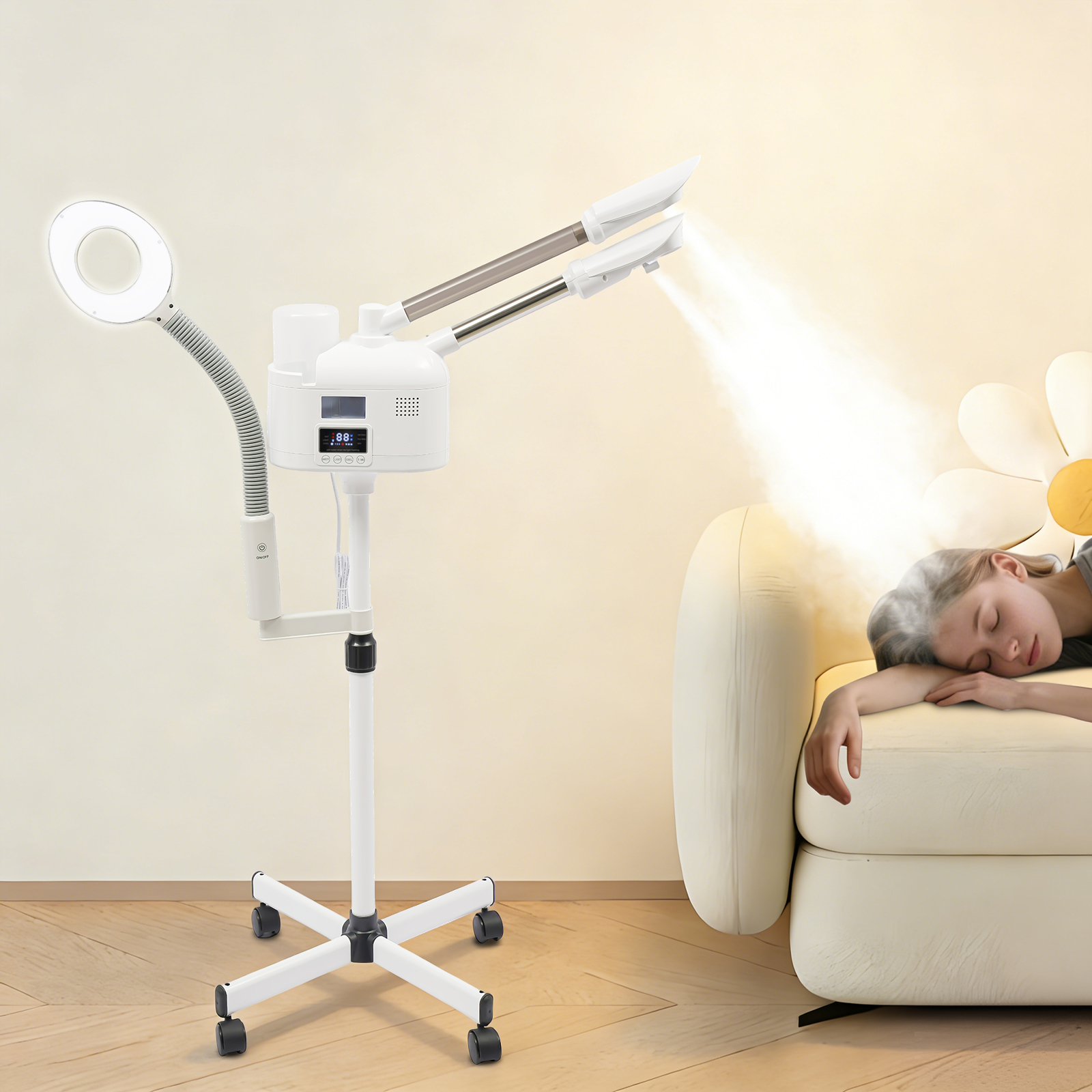 750W Professional 3-in-1 Dual- – Facial Steamer Nano Bewertung und Preis
