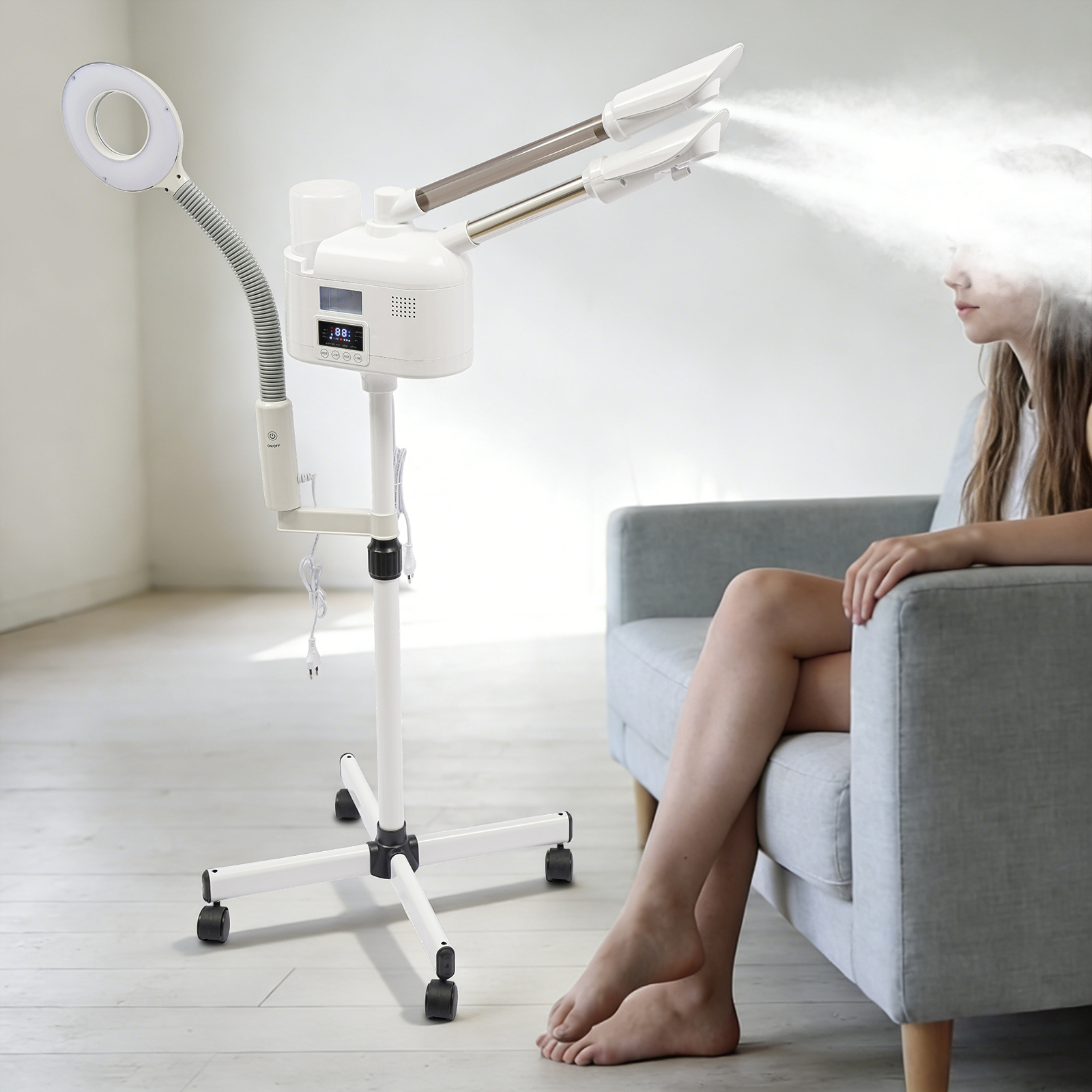 750W Professional 3-in-1 Dual- – Facial Steamer Nano Bewertung und Preis