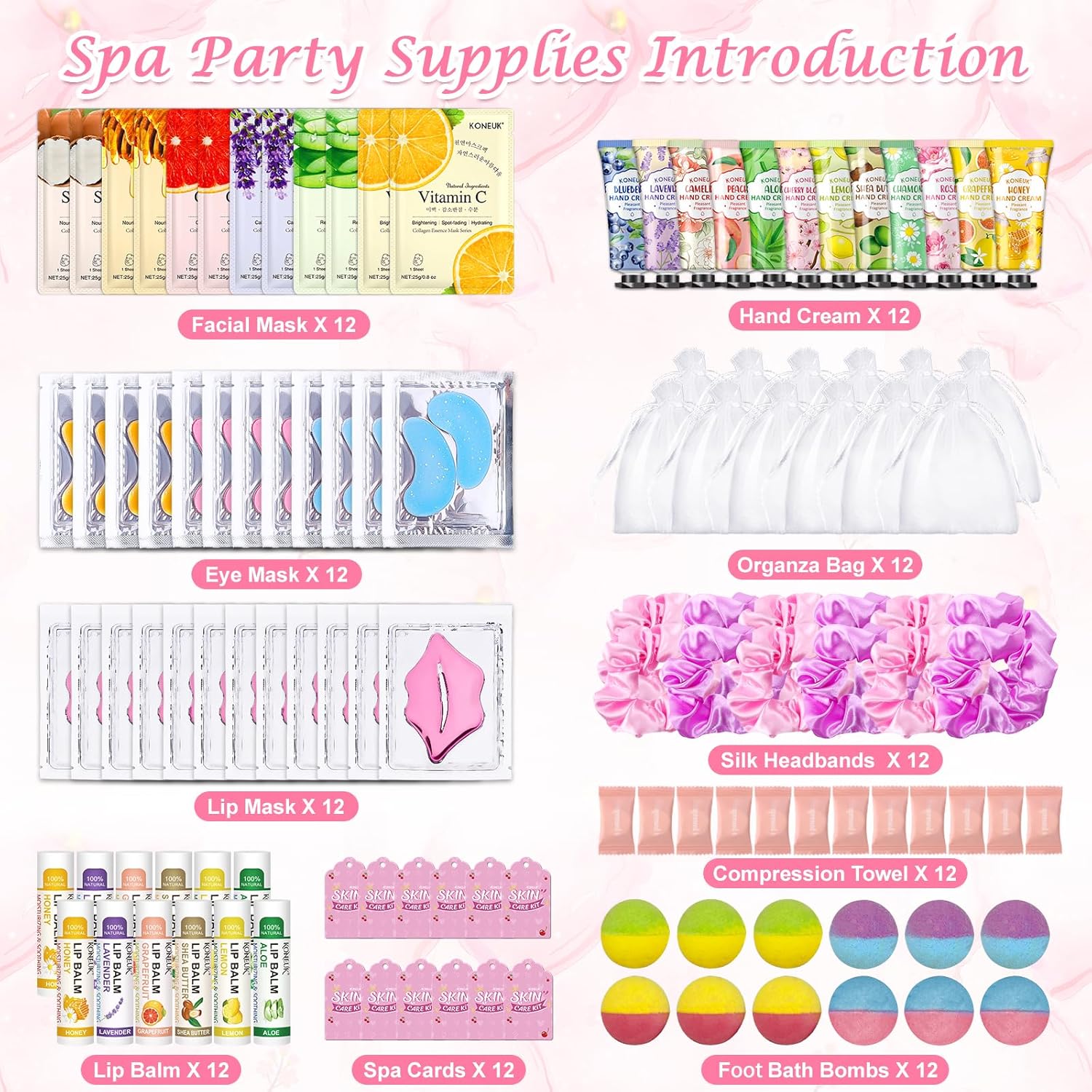 Spa Party Supplies Kit with 12 – Spa & Wellness Earth City Москва Шелепиха Bewertung und Preis
