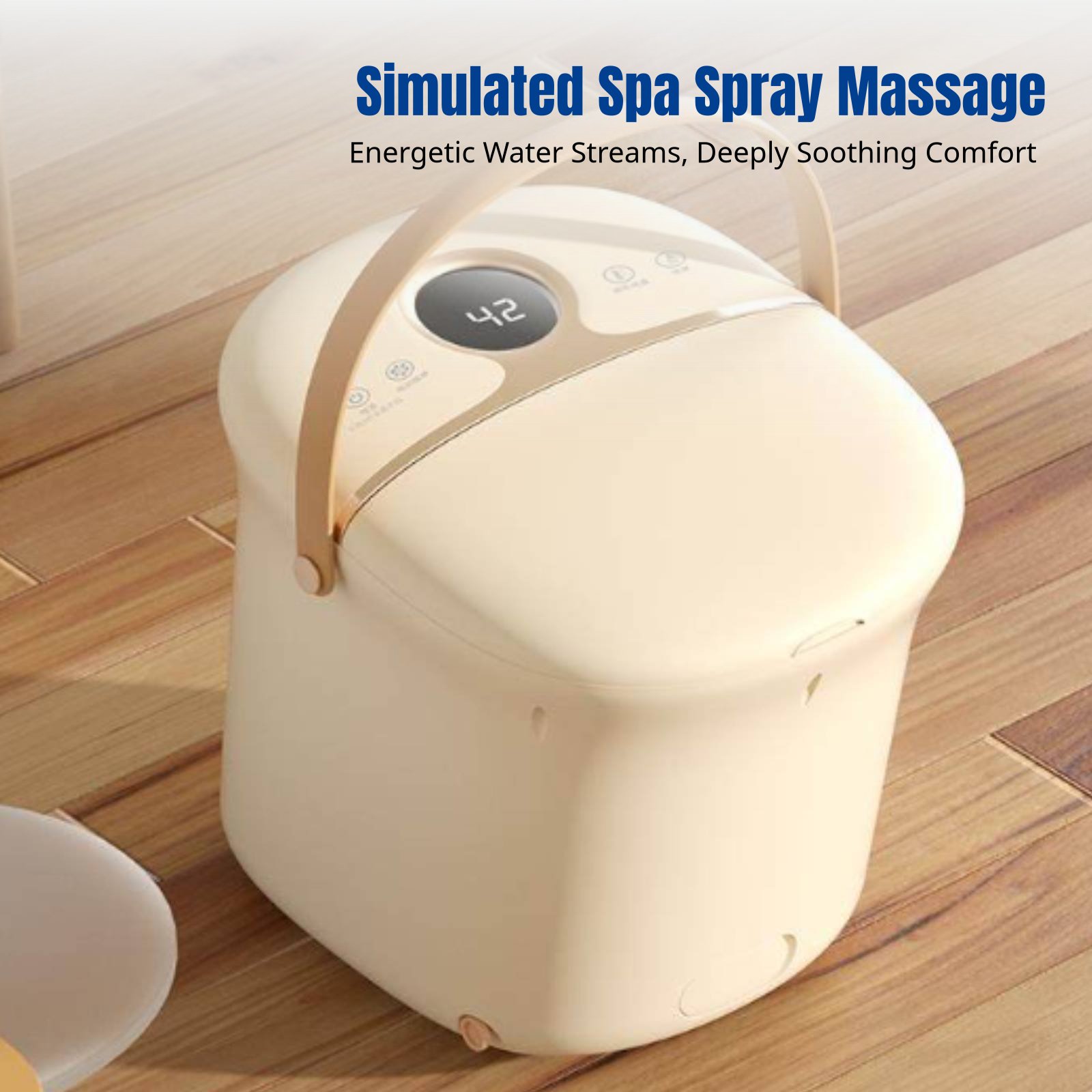 Deep Knees-Over Foot Spa Tub,  – Home Spa Wellness Bewertung und Preis