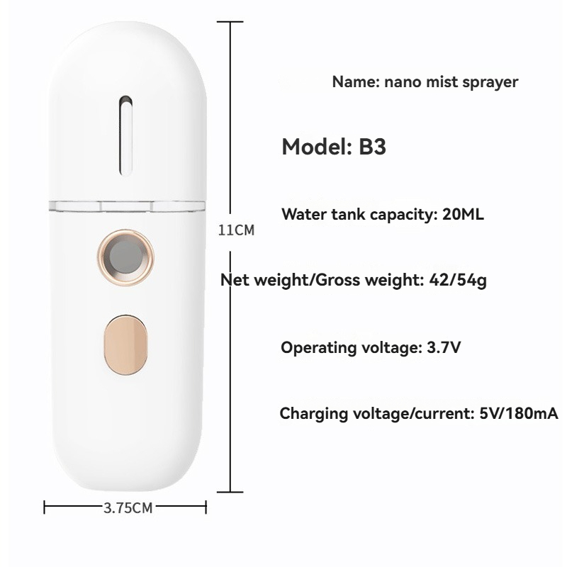 USB Rechargeable Mini Portable – Facial Steamer Nano Bewertung und Preis