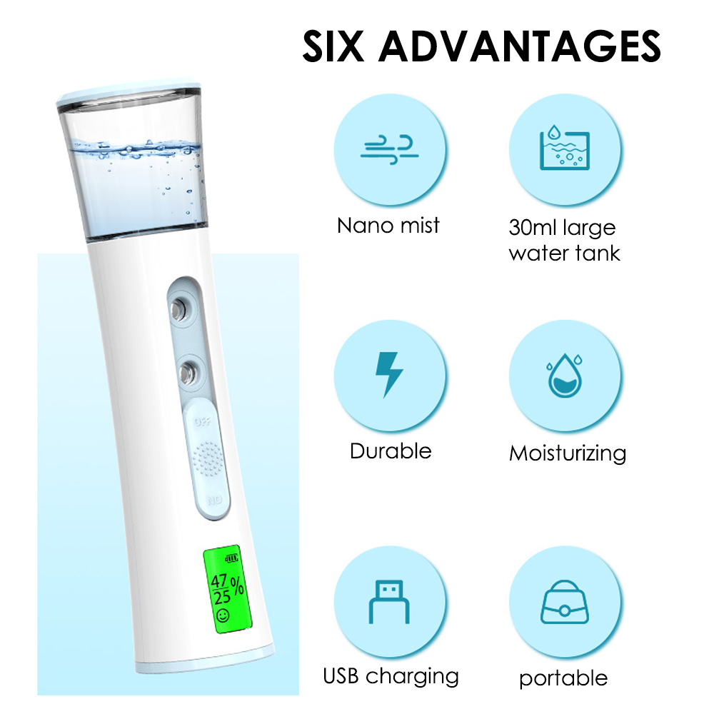 Double Spray-head Nano Mist Sp – Facial Steamer Nano Bewertung und Preis