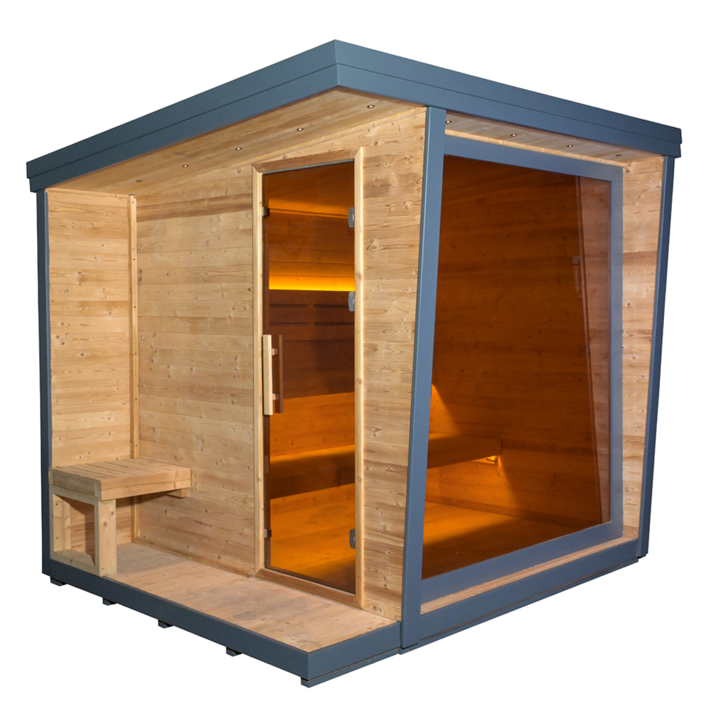 Custom Made Gray Outdoor Moder – Home Spa Wellness Bewertung und Preis