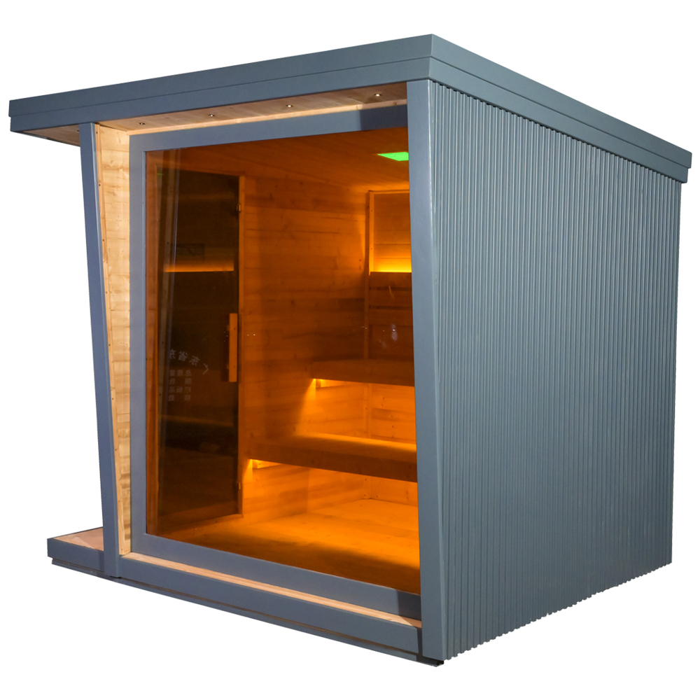 Custom Made Gray Outdoor Moder – Home Spa Wellness Bewertung und Preis