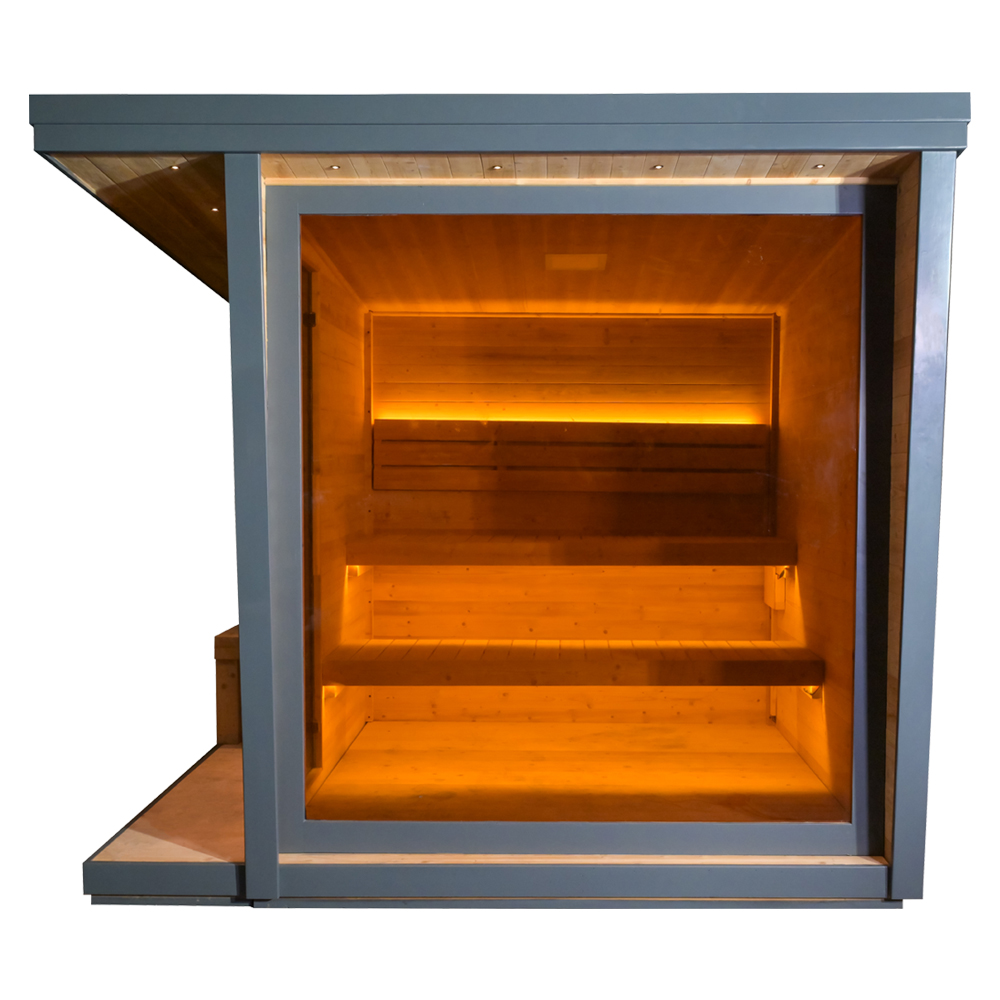Custom Made Gray Outdoor Moder – Home Spa Wellness Bewertung und Preis